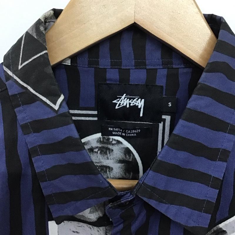 ステューシー STUSSY シャツ、ブラウス 長袖 S  マルチカラー / マルチカラー /  メンズ USED 古着 中古 10144887