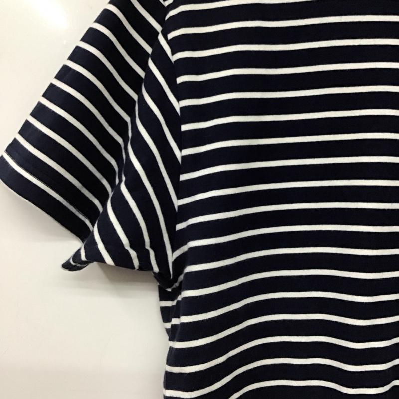 ポロラルフローレン POLO RALPH LAUREN Tシャツ 半袖 LL ボーダー柄 白 / ホワイト / X 紺 / ネイビー /  メンズ USED 古着 中古 10144899