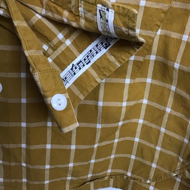 ナンバーナイン NUMBER (N)INE シャツ、ブラウス 長袖 長袖シャツ チェックシャツ カラーシャツ 2 チェック マスタード / マスタード /  メンズ USED 古着 中古 10144901