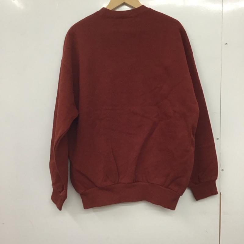 ケボズ KEBOZ トレーナー 長袖 S 無地 えんじ / ワインレッド /  メンズ USED 古着 中古 10144904