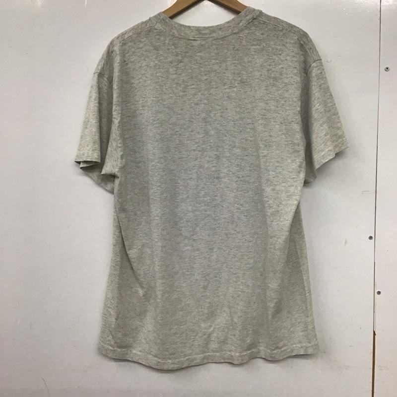 ヘインズ HANES Tシャツ 半袖 半袖カットソー プリントTシャツ クルーネックカットソー 古着 90s L プリント 灰 / グレー /  メンズ USED 古着 中古 10144912