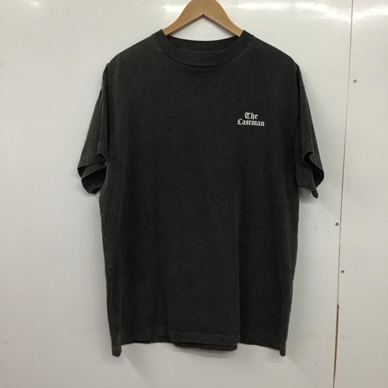 ラストマン Lastman Tシャツ 半袖 251lm-ct12 PRINTEDTEE TRUCKER プリントTシャツ M ロゴ、文字 黒 / ブラック /  メンズ USED 古着 中古 10144918