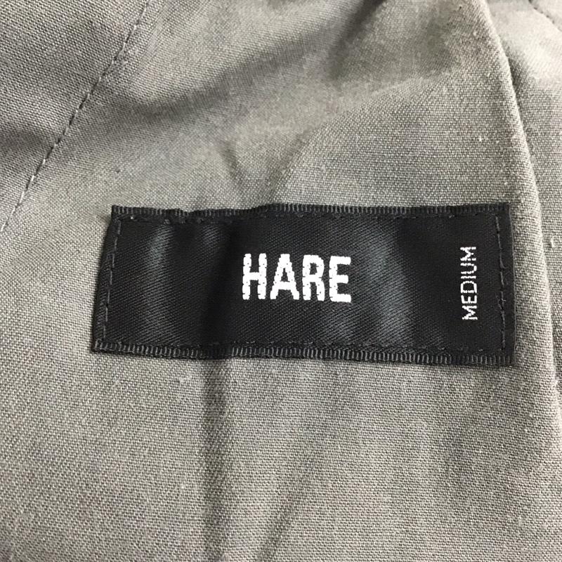 ハレ HARE パンツ ワークパンツ、ペインターパンツ ワークパンツ ワイドパンツ カジュアルパンツ M 無地 灰 / グレー /  メンズ USED 古着 中古 10144926