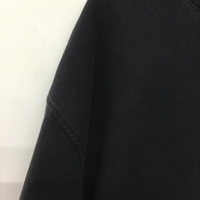 ルーカ RVCA Tシャツ 半袖 半袖カットソー プリントTシャツ クルーネックカットソー M ロゴ、文字 黒 / ブラック /  メンズ USED 古着 中古 10144937