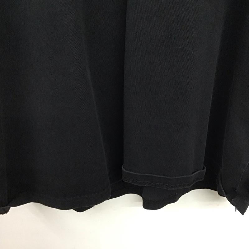 ルーカ RVCA Tシャツ 半袖 半袖カットソー プリントTシャツ クルーネックカットソー M ロゴ、文字 黒 / ブラック /  メンズ USED 古着 中古 10144937