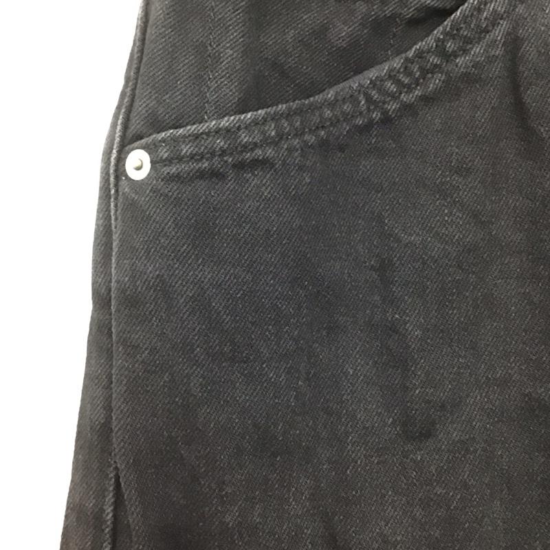 ザラ ZARA パンツ デニム、ジーンズ デニムパンツ ハーフパンツ ショートパンツ 40インチ 無地 黒 / ブラック /  メンズ USED 古着 中古 10144973