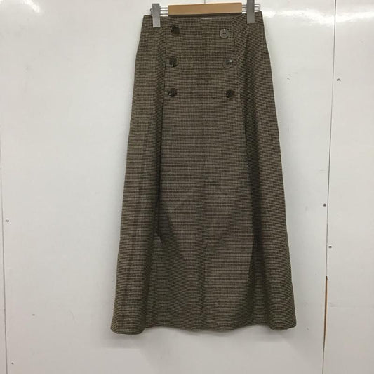 ダブルクローゼット w closet スカート ロングスカート FREE  マルチカラー / マルチカラー /  レディース USED 古着 中古 10144991