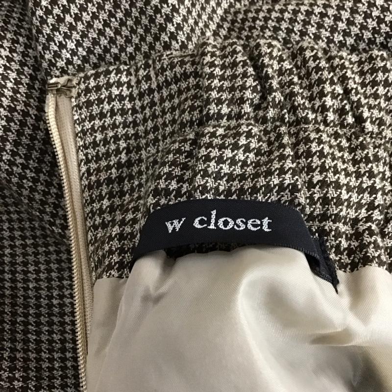 ダブルクローゼット w closet スカート ロングスカート FREE  マルチカラー / マルチカラー /  レディース USED 古着 中古 10144991