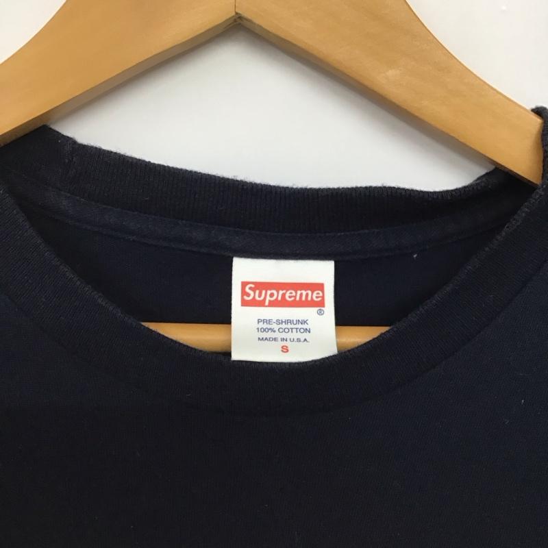 シュプリーム Supreme Tシャツ 半袖 16SS MorrisseyTee プリントTシャツ S プリント 紺 / ネイビー /  メンズ USED 古着 中古 10145004