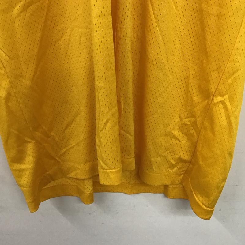チャンピオン Champion Tシャツ 半袖 半袖カットソー ユニフォーム Vネックカットソー L 無地 黄 / イエロー /  メンズ USED 古着 中古 10145007