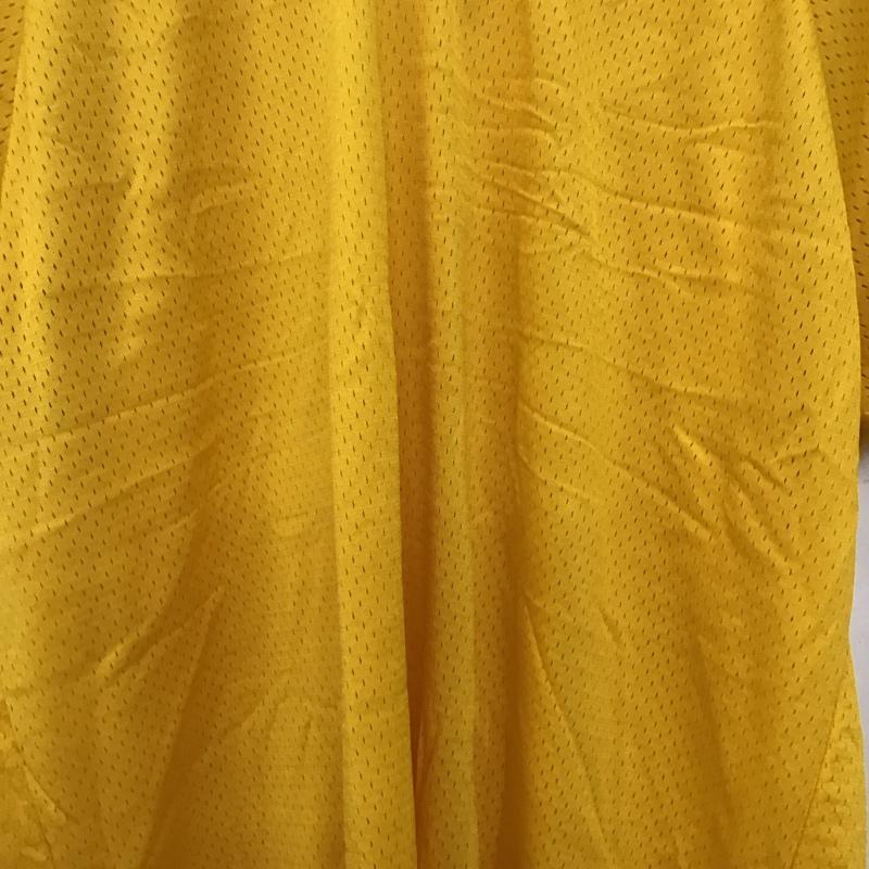 チャンピオン Champion Tシャツ 半袖 半袖カットソー ユニフォーム Vネックカットソー L 無地 黄 / イエロー /  メンズ USED 古着 中古 10145007