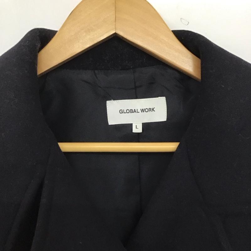 グローバルワーク GLOBAL WORK コート コート一般 L 無地 マルチカラー / マルチカラー /  レディース USED 古着 中古 10145016