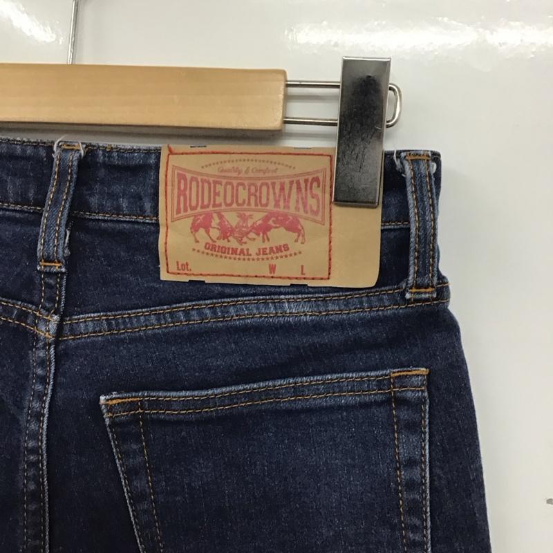 ロデオクラウンズ Rodeo Crowns パンツ デニム、ジーンズ S 無地 インディゴ / インディゴ /  レディース USED 古着 中古 10145024