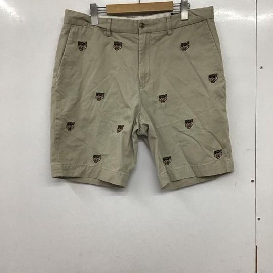 ポロラルフローレン POLO RALPH LAUREN パンツ ショートパンツ ハーフパンツ ショートパンツ カジュアルパンツ 34インチ ロゴ、文字 ベージュ / ベージュ /  メンズ USED 古着 中古 10145057