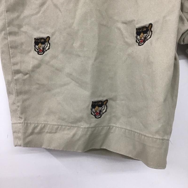 ポロラルフローレン POLO RALPH LAUREN パンツ ショートパンツ ハーフパンツ ショートパンツ カジュアルパンツ 34インチ ロゴ、文字 ベージュ / ベージュ /  メンズ USED 古着 中古 10145057