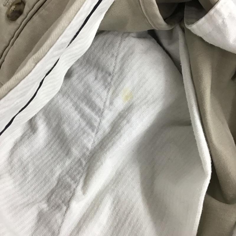 ポロラルフローレン POLO RALPH LAUREN パンツ ショートパンツ ハーフパンツ ショートパンツ カジュアルパンツ 34インチ ロゴ、文字 ベージュ / ベージュ /  メンズ USED 古着 中古 10145057