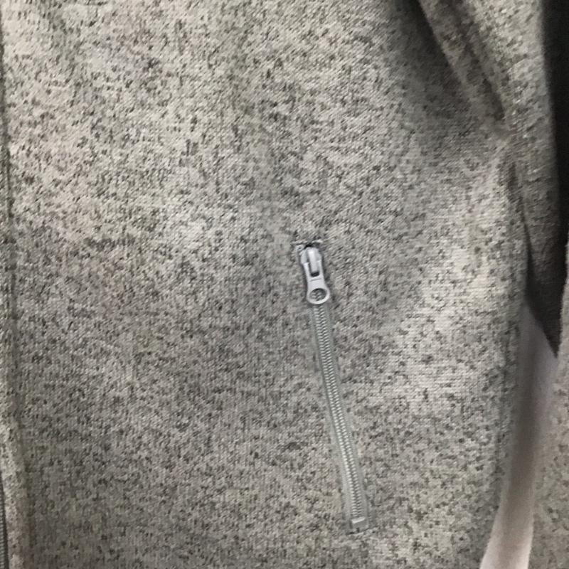シェラデザイン SIERRA DESIGNS パーカー 長袖 ジップアップジャケットパーカー アウター S 無地 灰 / グレー /  メンズ USED 古着 中古 10145063
