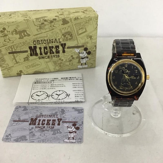 ディズニー Disney 腕時計 アナログ（クォーツ式） TOR-OLDMCK-04BK ミッキーマウス ウォッチ キャラクター マルチカラー / マルチカラー /  レディース USED 古着 中古 10145084
