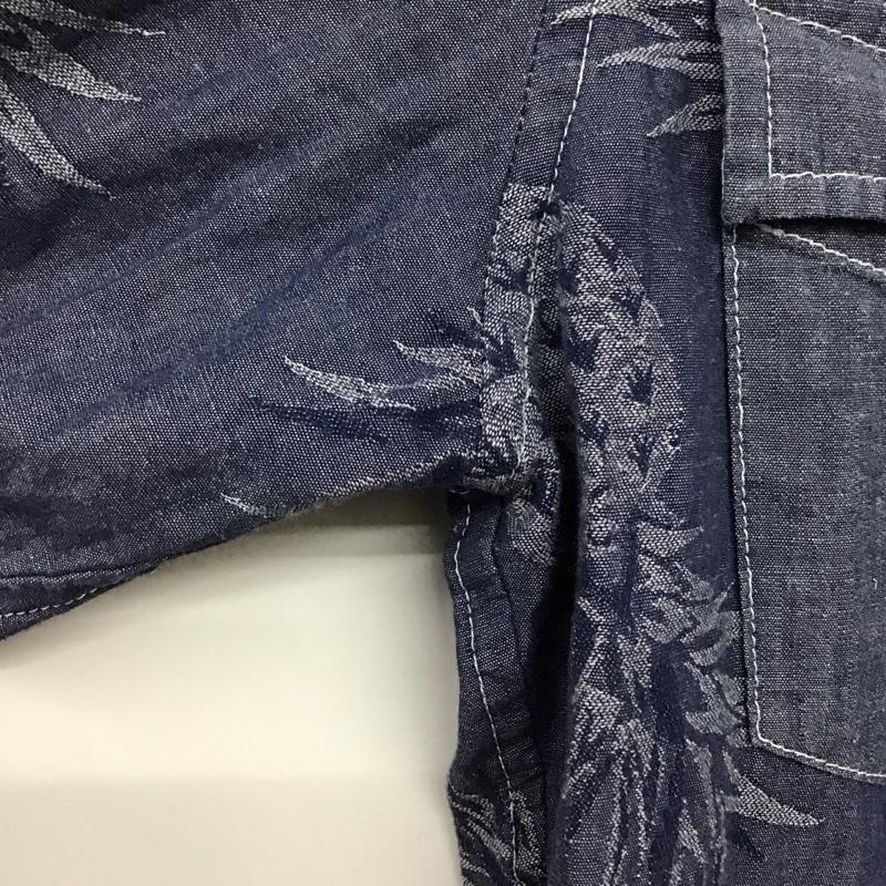 アユイテ AYUITE シャツ、ブラウス 長袖 AU14S-FS50 パイナップル 2  青 / ブルー /  メンズ USED 古着 中古 10145220