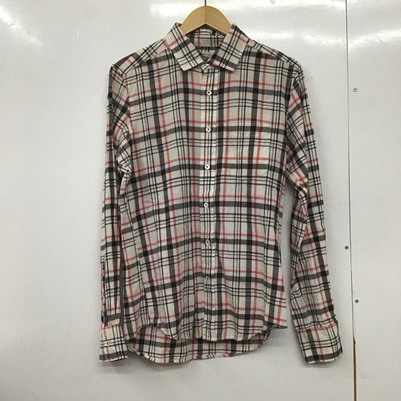 サンフランシスコ SAN FRANCISCO シャツ、ブラウス 長袖 コットン S チェック マルチカラー / マルチカラー /  メンズ USED 古着 中古 10145222