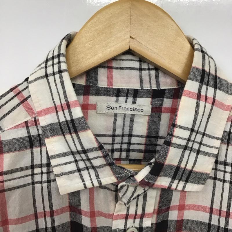 サンフランシスコ SAN FRANCISCO シャツ、ブラウス 長袖 コットン S チェック マルチカラー / マルチカラー /  メンズ USED 古着 中古 10145222