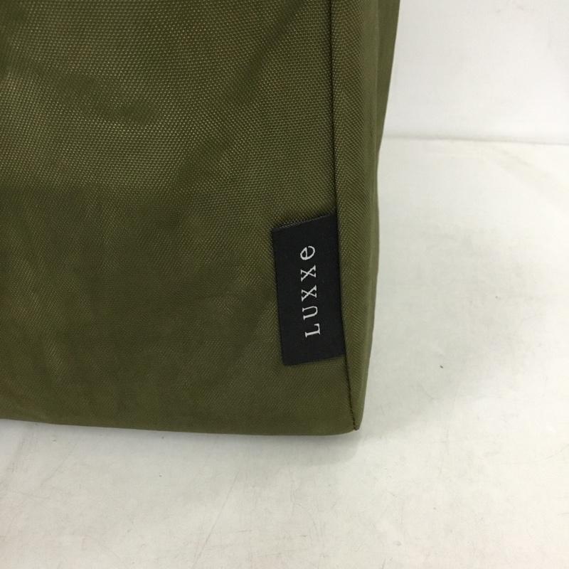 古着 USED トートバッグ トートバッグ LUXXE リバーシブル カメラトートバッグ オリーブ カモフラ タグ付き カモフラージュ柄・迷彩 X 無地 マルチカラー / マルチカラー /  メンズ USED 古着 中古 10145229