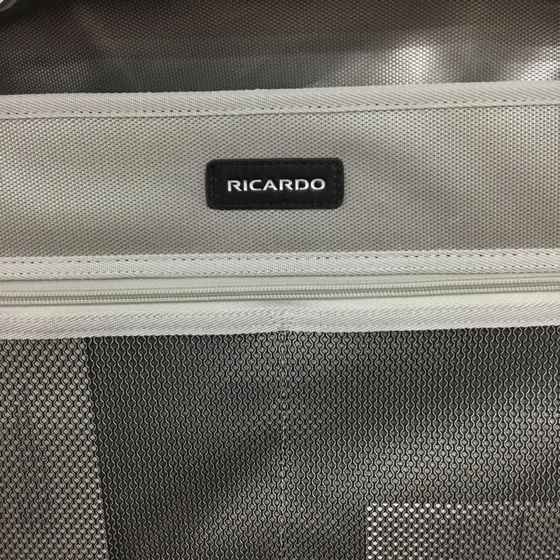 古着 USED スーツケース、トランク スーツケース、トランク RICARDO Aileron Vault 19インチ キャリーバッグ キャリーケース ロゴ、文字 灰 / グレー /  メンズ USED 古着 中古 10145231
