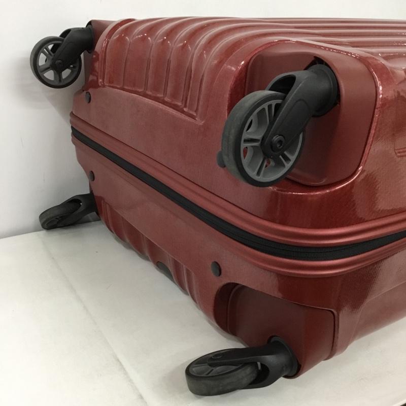 サムソナイト Samsonite スーツケース、トランク スーツケース、トランク V22 00306 68L TSAロック コスモライト キャリーケース ロゴ、文字 赤 / レッド /  メンズ USED 古着 中古 10145232