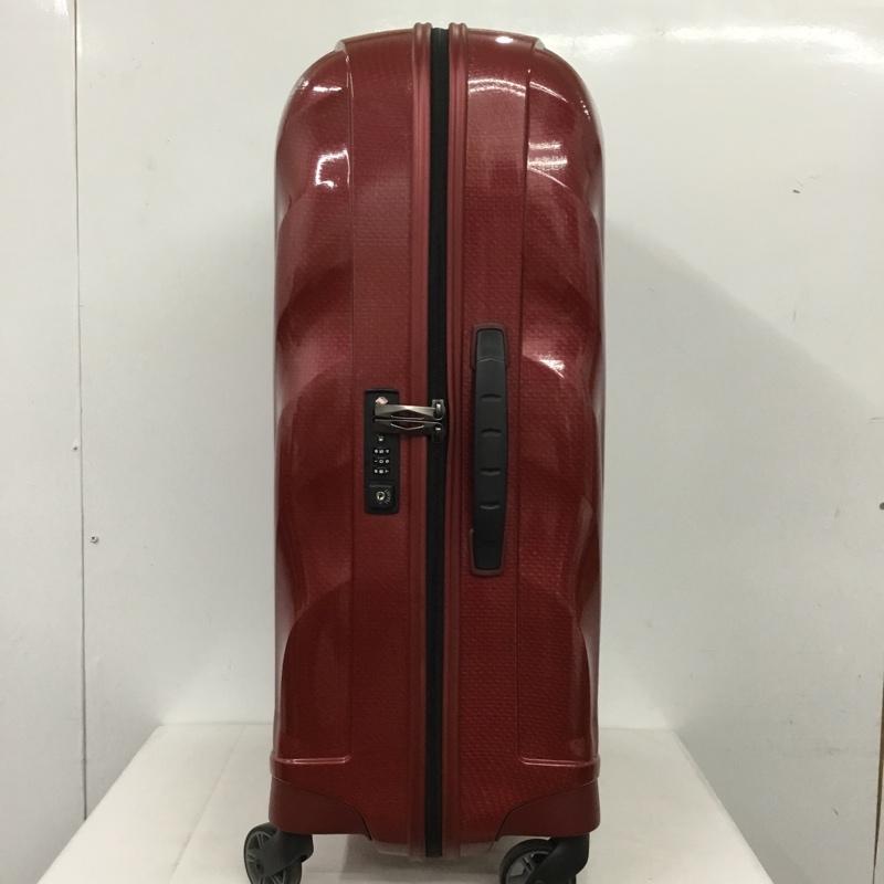 サムソナイト Samsonite スーツケース、トランク スーツケース、トランク V22 00306 68L TSAロック コスモライト キャリーケース ロゴ、文字 赤 / レッド /  メンズ USED 古着 中古 10145232