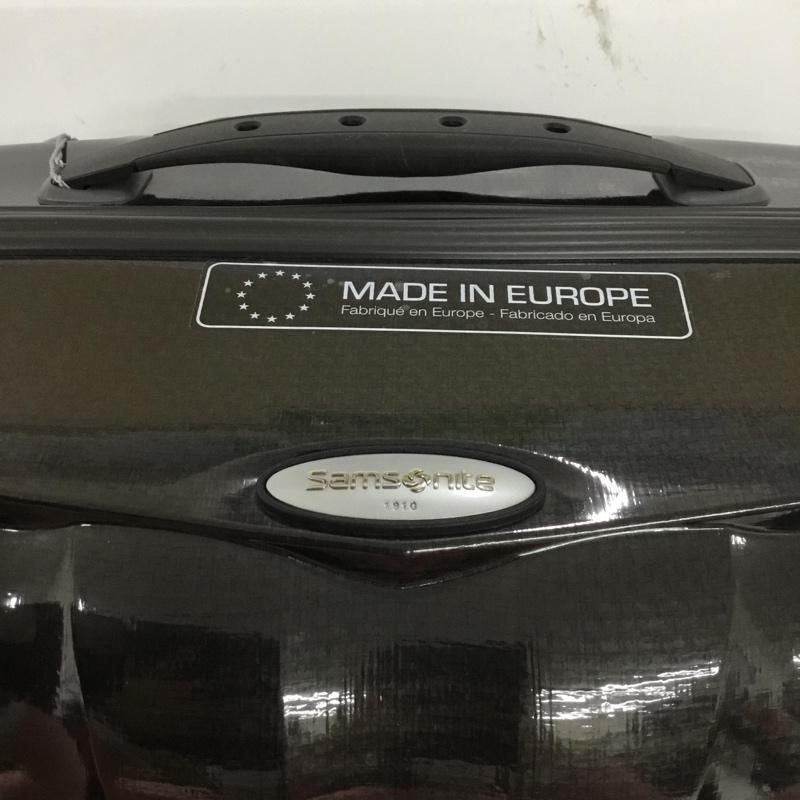 サムソナイト Samsonite スーツケース、トランク スーツケース、トランク V22 09 106 コスモライト 68L キャリーケース ロゴ、文字 黒 / ブラック /  メンズ USED 古着 中古 10145233