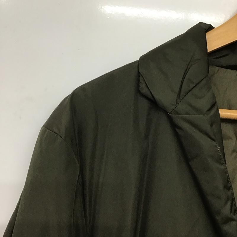 グリーンレーベルリラクシング green label relaxing ジャケット、上着 ジャケット、ブレザー ナイロンジャケット カジュアルジャケット アウター L 無地 カーキ / カーキ /  メンズ USED 古着 中古 10145256