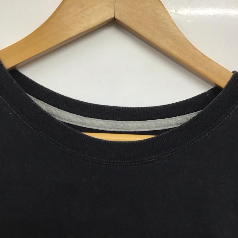 ナイキ NIKE Tシャツ 半袖 半袖カットソー プリントTシャツ クルーネックカットソー L ロゴ、文字 ダークグレー / ダークグレー /  メンズ USED 古着 中古 10145271