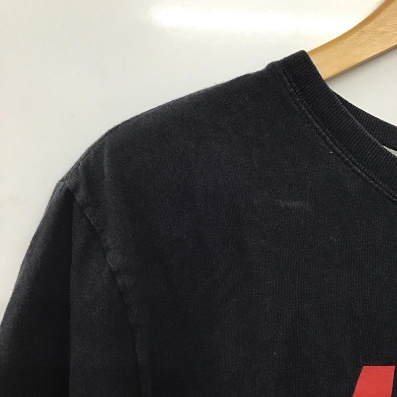 ナイキ NIKE Tシャツ 半袖 半袖カットソー プリントTシャツ クルーネックカットソー L ロゴ、文字 ダークグレー / ダークグレー /  メンズ USED 古着 中古 10145271