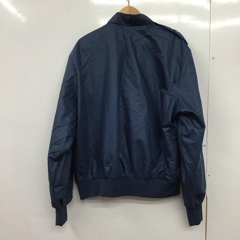 古着 USED ジャケット、上着 ジャンパー、ブルゾン ジップアップジャケット ナイロンジャケット アウター 古着 XL 無地 青 / ブルー /  メンズ USED 古着 中古 10145283