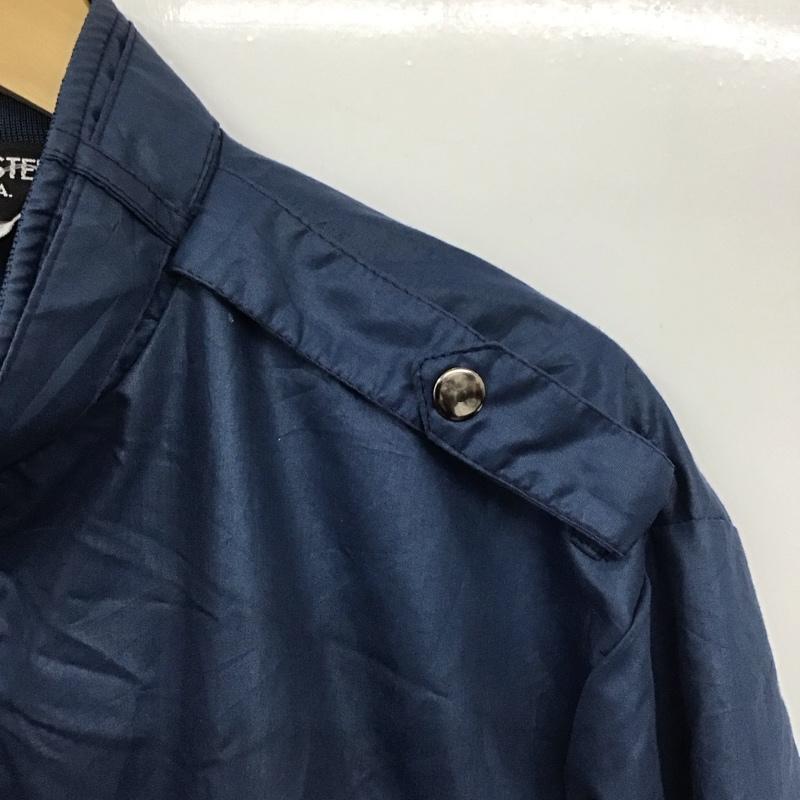 古着 USED ジャケット、上着 ジャンパー、ブルゾン ジップアップジャケット ナイロンジャケット アウター 古着 XL 無地 青 / ブルー /  メンズ USED 古着 中古 10145283