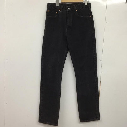 リーバイストラウスアンドコー Levi Strauss & co. パンツ デニム、ジーンズ デニムパンツ ワイドパンツ カジュアルパンツ 33インチ 無地 黒 / ブラック /  メンズ USED 古着 中古 10145285