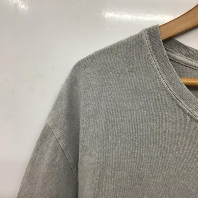 ネイバーフッド NEIGHBORHOOD Tシャツ 半袖 半袖カットソー プリントTシャツ クルーネックカットソー L プリント 灰 / グレー /  メンズ USED 古着 中古 10145292