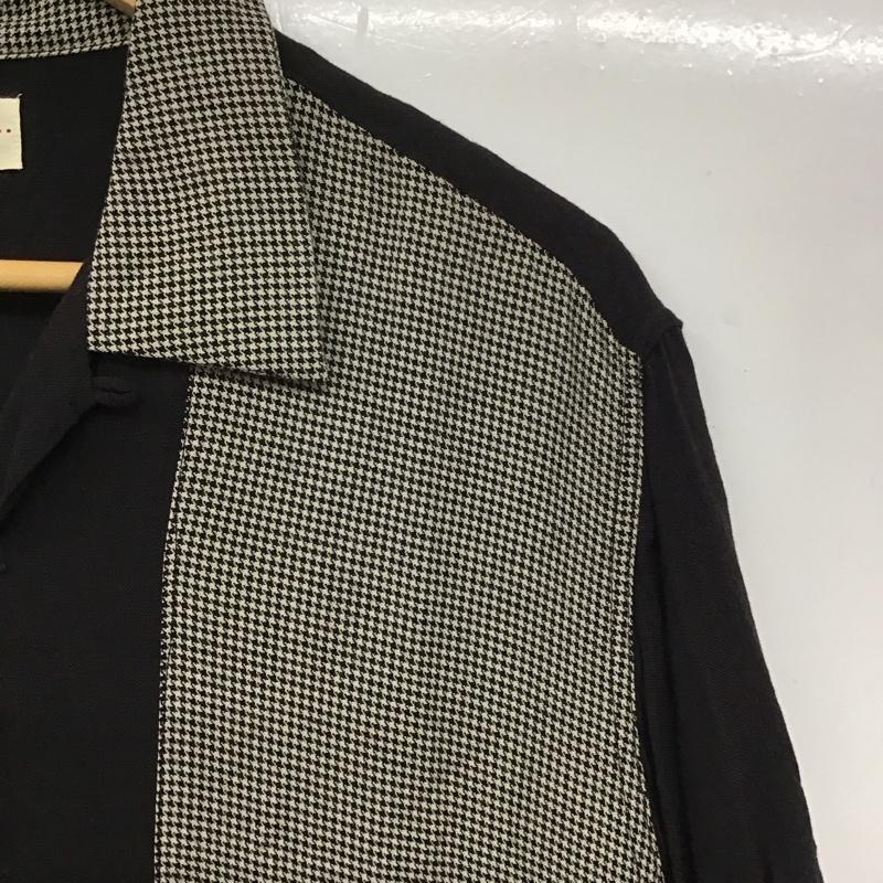ラディアル RADIALL シャツ、ブラウス 半袖 半袖シャツ プリントシャツ ポケットシャツ M チェック 黒 / ブラック /  メンズ USED 古着 中古 10145293