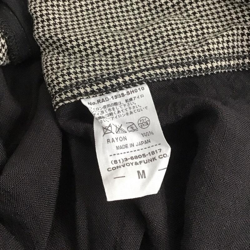 ラディアル RADIALL シャツ、ブラウス 半袖 半袖シャツ プリントシャツ ポケットシャツ M チェック 黒 / ブラック /  メンズ USED 古着 中古 10145293