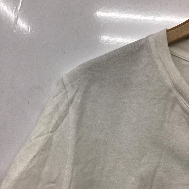 クライミー CRIMIE Tシャツ 半袖 半袖カットソー Vネック プリントTシャツ L 無地 白 / ホワイト /  メンズ USED 古着 中古 10145300