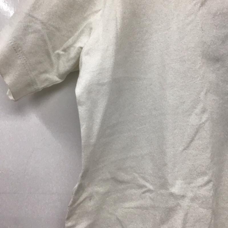 クライミー CRIMIE Tシャツ 半袖 半袖カットソー Vネック プリントTシャツ L 無地 白 / ホワイト /  メンズ USED 古着 中古 10145300