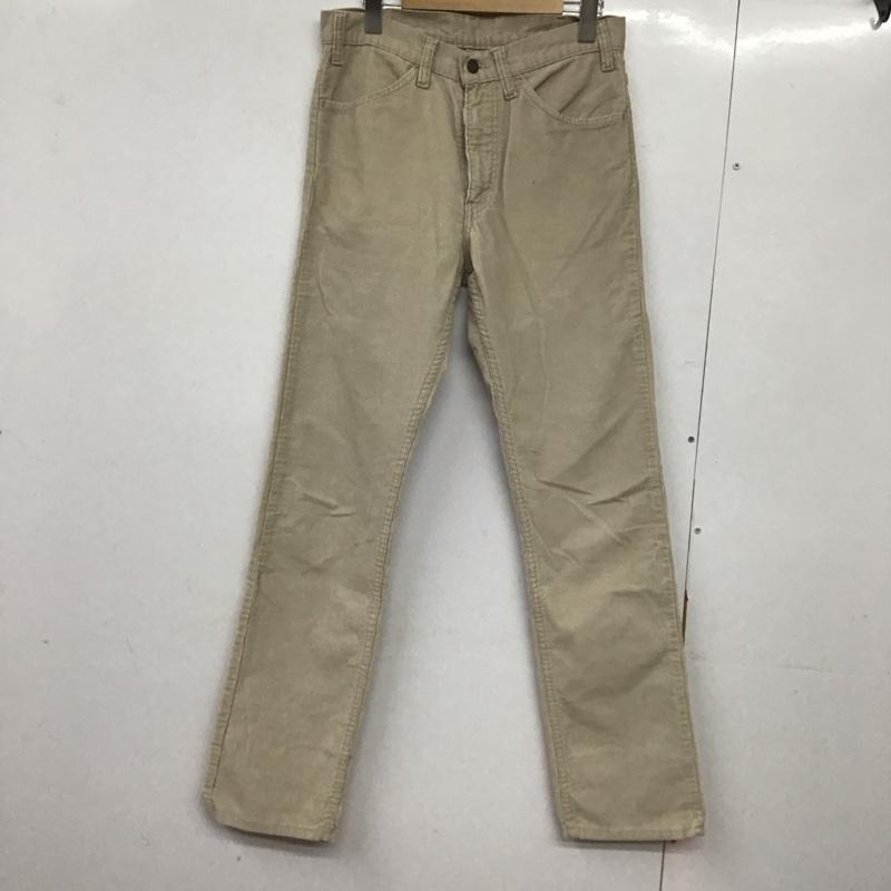 リーバイス Levi s パンツ デニム、ジーンズ コーデュロイパンツ スリムパンツ カジュアルパンツ 30インチ 無地 ベージュ / ベージュ /  メンズ USED 古着 中古 10145305