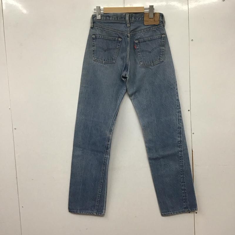リーバイス Levi s パンツ デニム、ジーンズ デニムパンツ ワイドパンツ カジュアルパンツ 80s 赤耳 無地 インディゴ / インディゴ /  メンズ USED 古着 中古 10145306