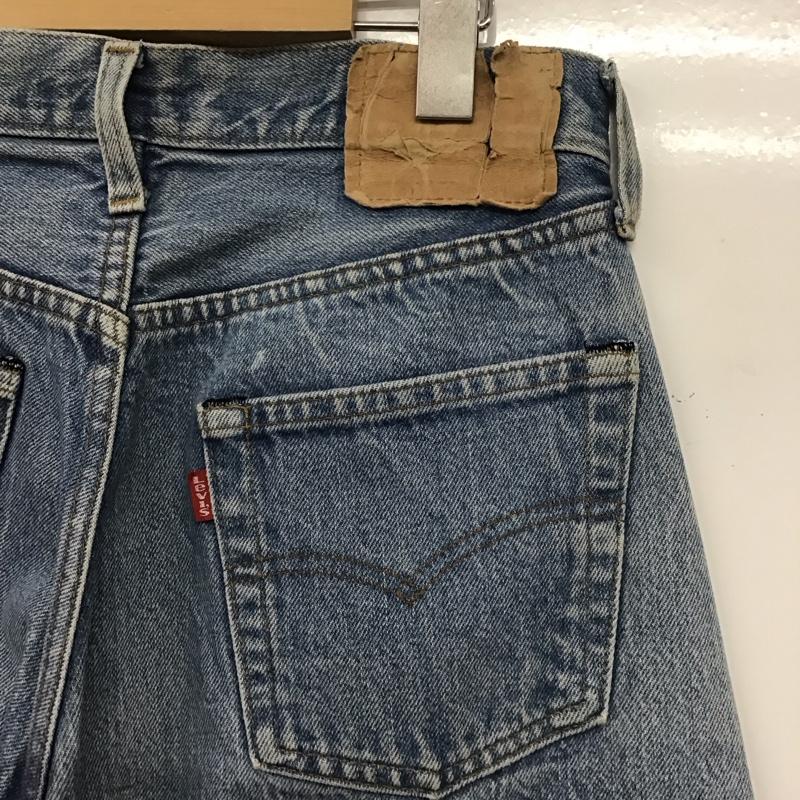 リーバイス Levi s パンツ デニム、ジーンズ デニムパンツ ワイドパンツ カジュアルパンツ 80s 赤耳 無地 インディゴ / インディゴ /  メンズ USED 古着 中古 10145306