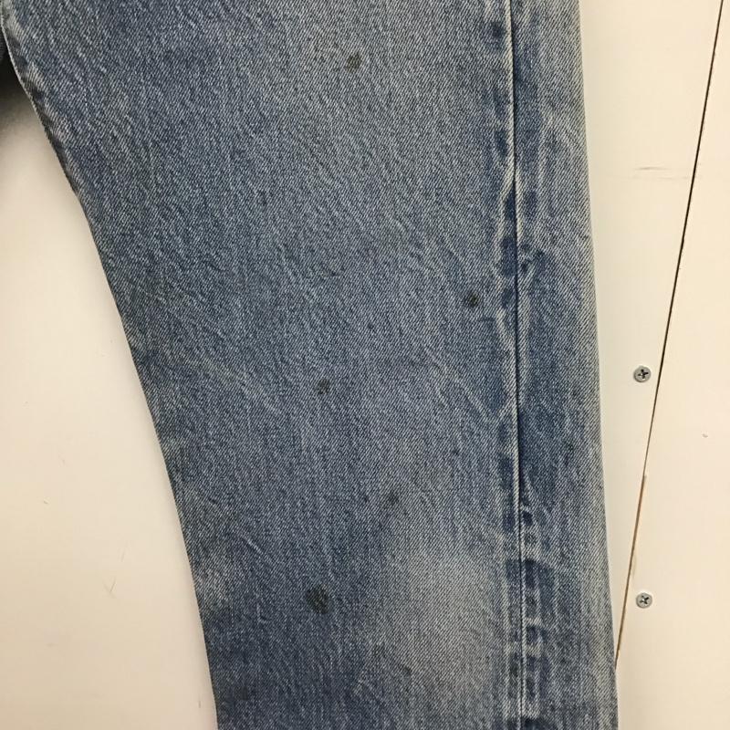 リーバイス Levi s パンツ デニム、ジーンズ デニムパンツ ワイドパンツ カジュアルパンツ 80s 赤耳 無地 インディゴ / インディゴ /  メンズ USED 古着 中古 10145306
