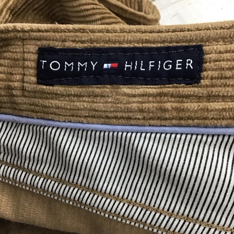 トミーヒルフィガー TOMMY HILFIGER パンツ デニム、ジーンズ コーデュロイパンツ スリムパンツ カジュアルパンツ ストレッチパンツ 32インチ 無地 茶 / ブラウン /  メンズ USED 古着 中古 10145307
