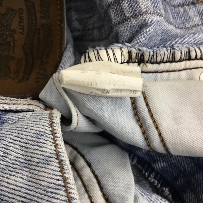 リーバイストラウスアンドコー Levi Strauss & co. パンツ デニム、ジーンズ デニムパンツ スリムパンツ カジュアルパンツ 31インチ 無地 インディゴ / インディゴ /  メンズ USED 古着 中古 10145332