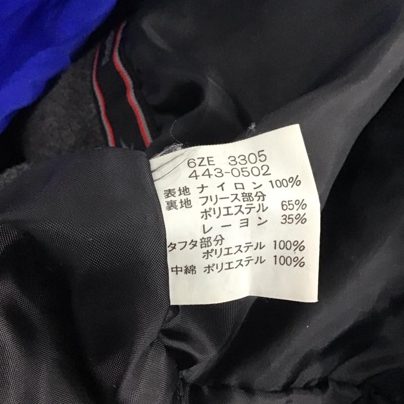 リーボック Reebok ジャケット、上着 ジャンパー、ブルゾン ジップアップジャケット ナイロンジャケット アウター L ロゴ、文字 青 / ブルー /  メンズ USED 古着 中古 10145348