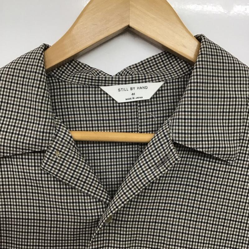 スティル バイ ハンド STILL BY HAND シャツ、ブラウス 長袖 長袖シャツ チェックシャツ カラーシャツ 46 チェック マルチカラー / マルチカラー /  メンズ USED 古着 中古 10145351