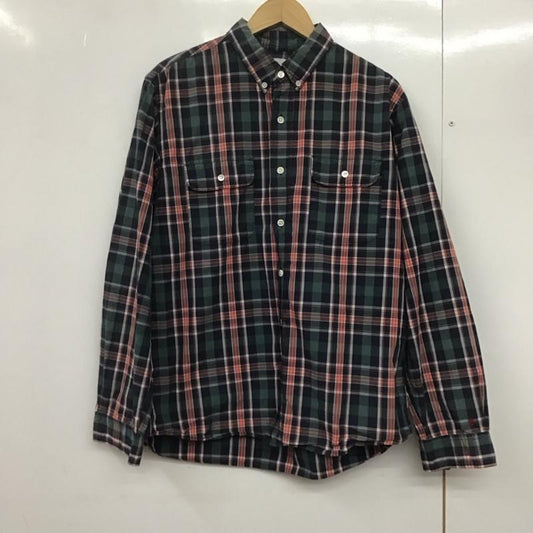 グッドイナフ GOODENOUGH シャツ、ブラウス 長袖 長袖シャツ チェックシャツ カラーシャツ ボタンダウンシャツ チェック マルチカラー / マルチカラー /  メンズ USED 古着 中古 10145355